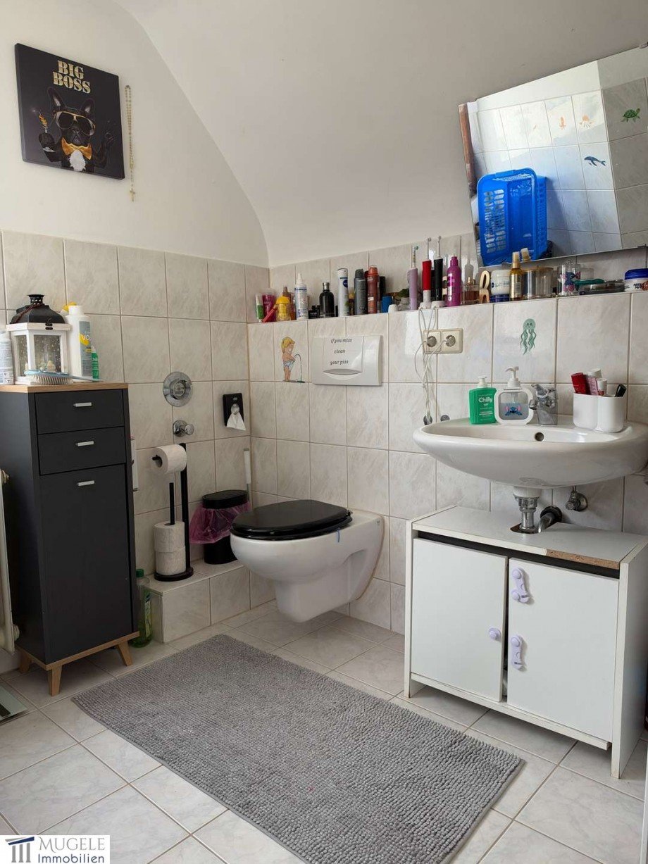 Badezimmer Dachgeschosswohnung B�blingen