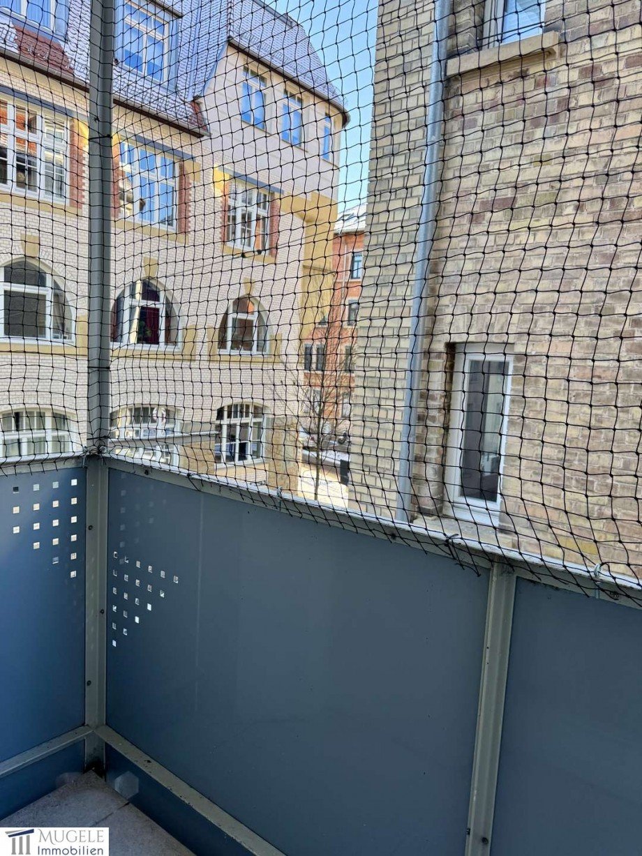 Balkon/K�che Etagenwohnung Stuttgart