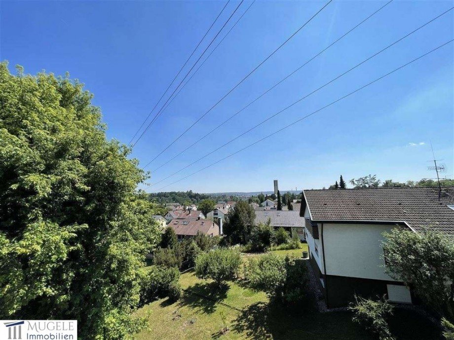 Ausblick Dachgeschosswohnung Sindelfingen
