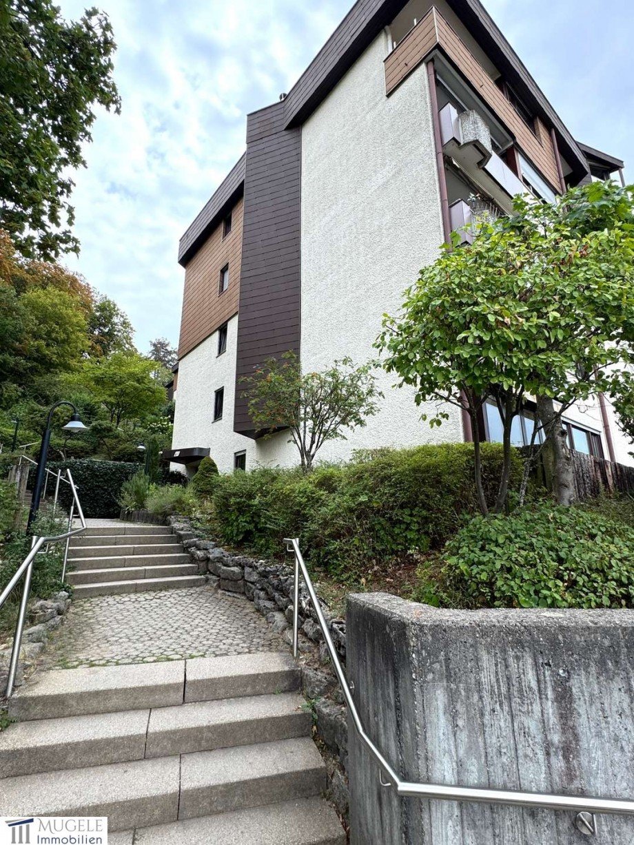Hausansicht/ Eingangsbereich Etagenwohnung Weil der Stadt