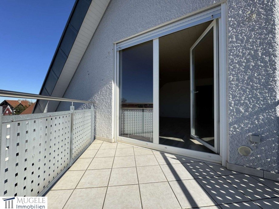 Balkon DG Maisonettewohnung G�rtringen