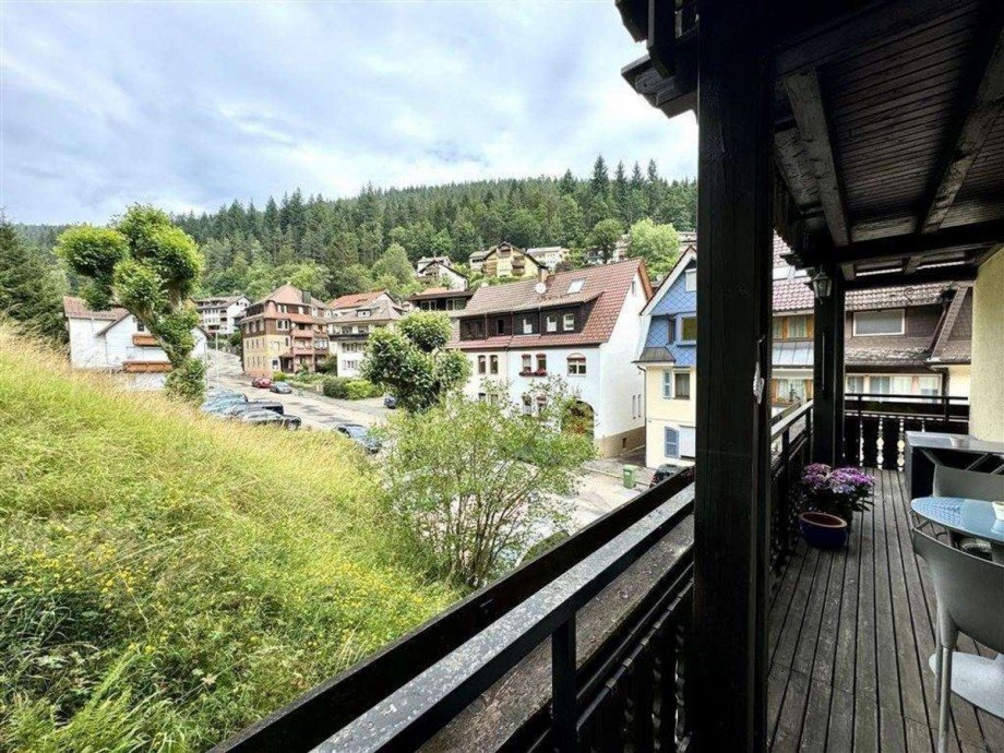 Balkon Etagenwohnung Bad Wildbad im Schwarzwald