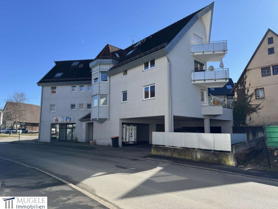 Hausansicht Maisonettewohnung G�rtringen
