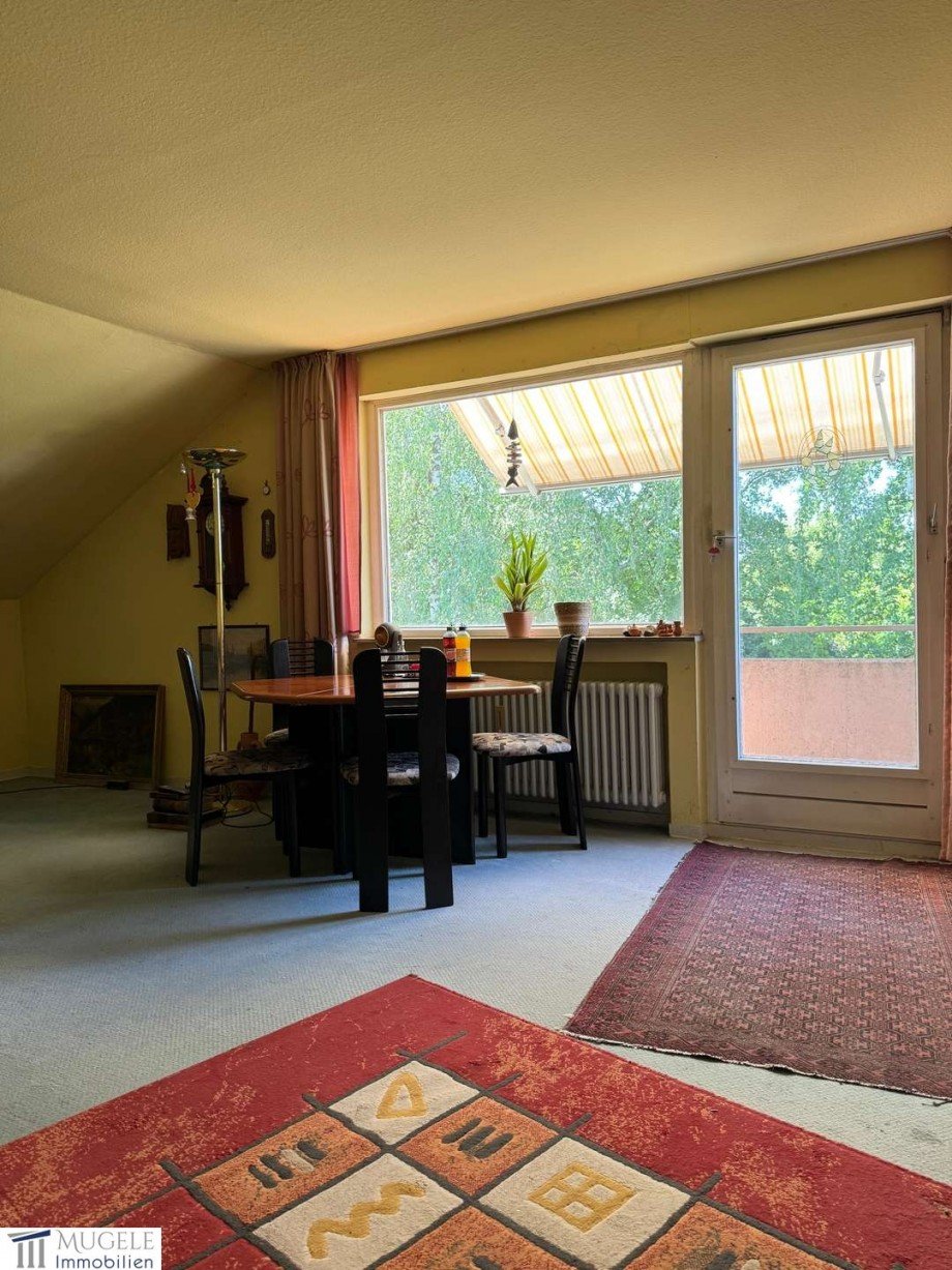 Essbereich Dachgeschosswohnung Stuttgart