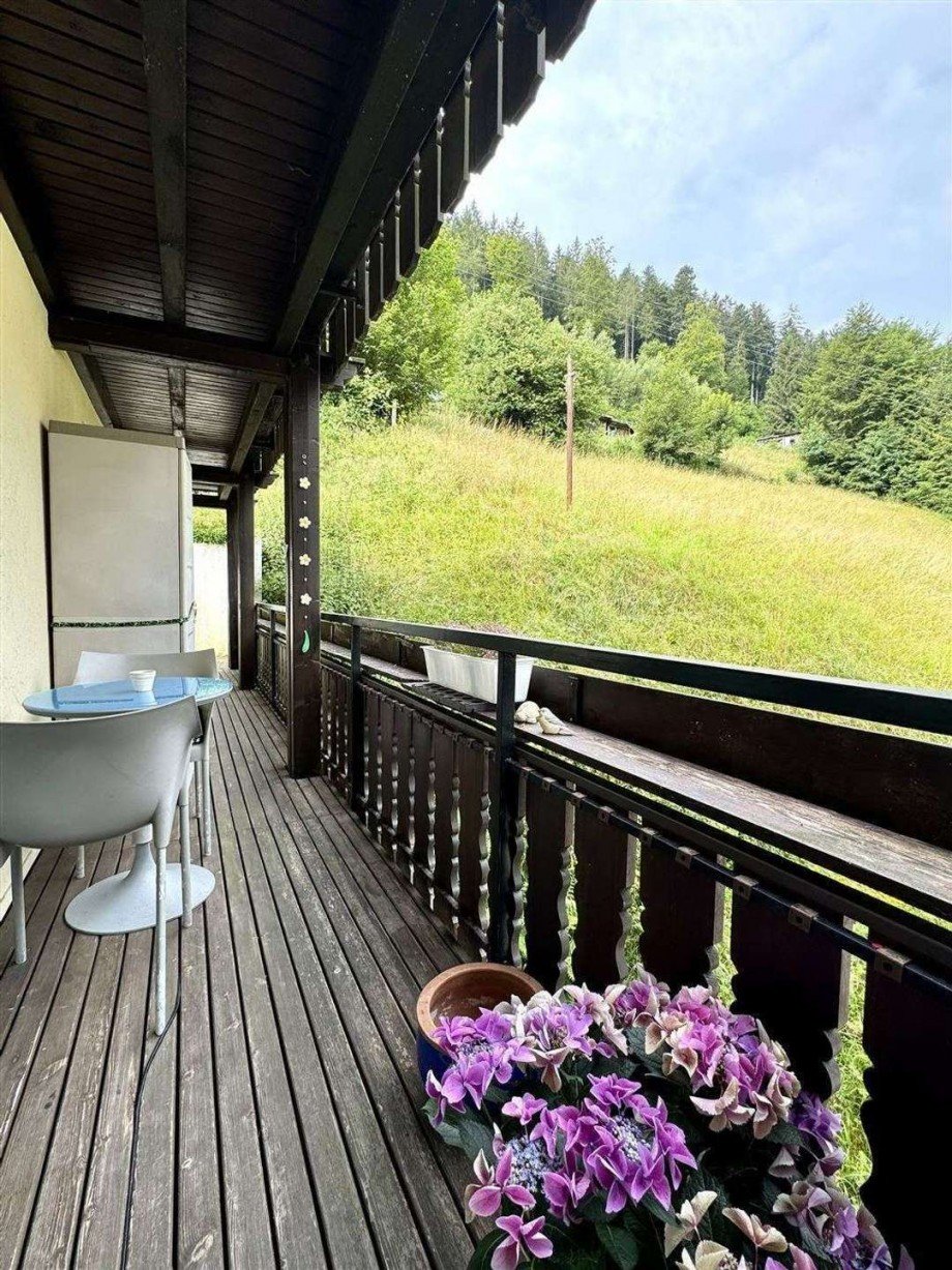 Balkon/Aussicht Etagenwohnung Bad Wildbad im Schwarzwald