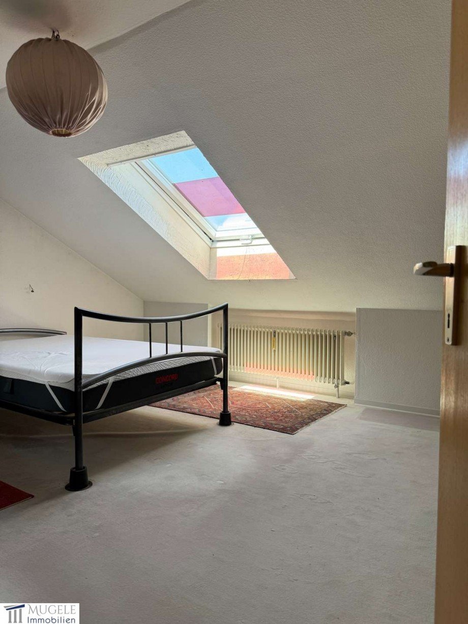 Schlafzimmer Dachgeschosswohnung Stuttgart