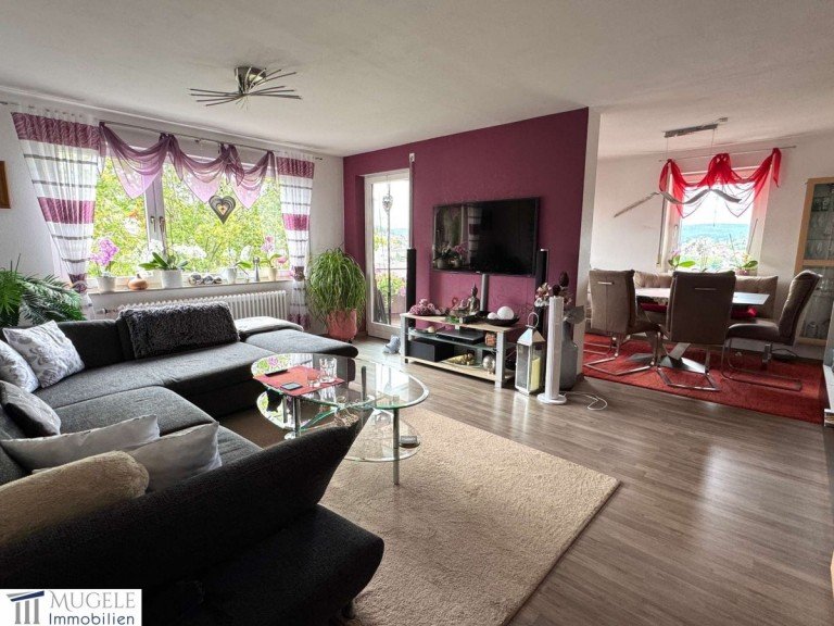 Wohnbereich Weil der Stadt Etagenwohnung Raum. Weite. Ausblick. Vermietete 3,5-Zimmer-Wohnung in Weil der Stadt!