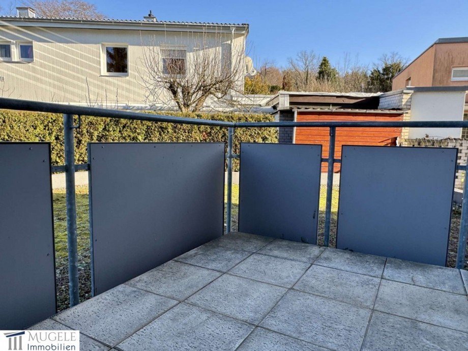 Balkon Erdgeschosswohnung Pforzheim
