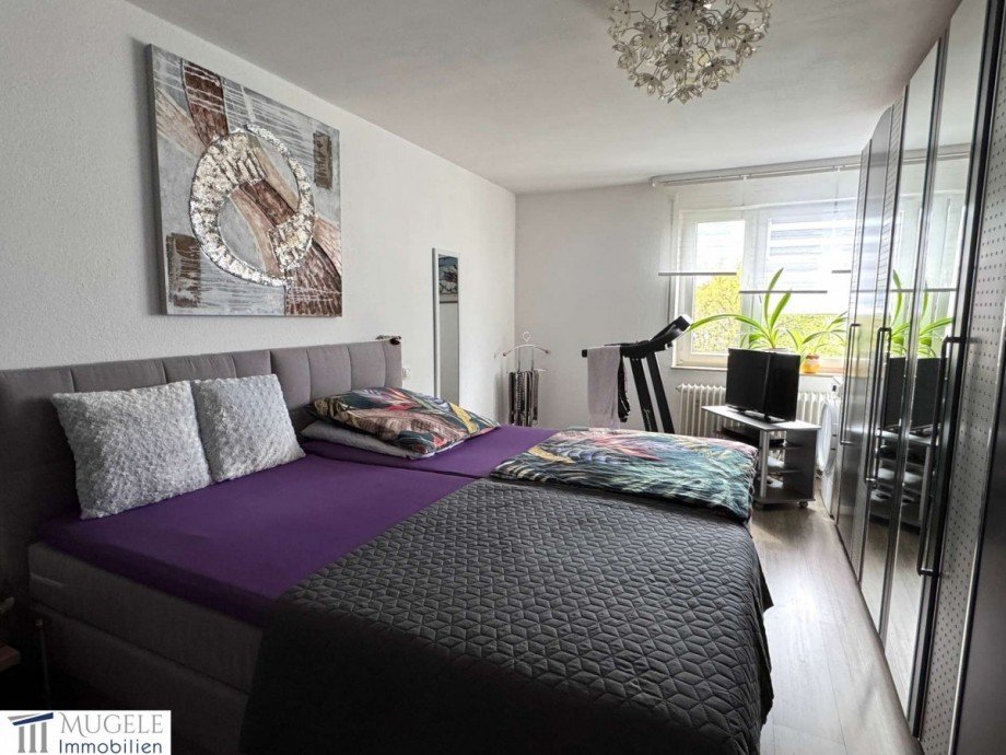 Schlafzimmer Etagenwohnung Weil der Stadt