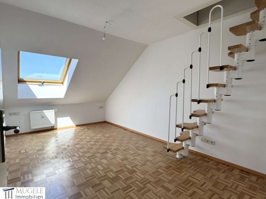 Schlafzimmer 2 Dachgeschosswohnung Renningen