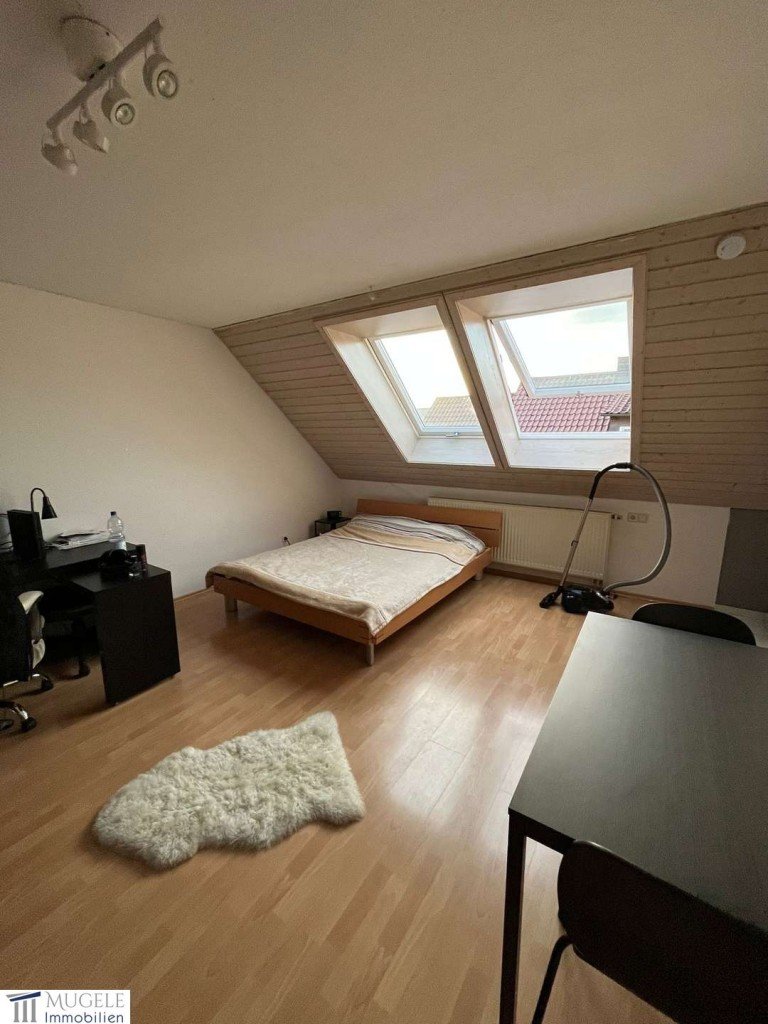 Schlafbereich Grafenau Dachgeschosswohnung 1-Zimmer Wohnung in zentraler und ruhiger Lage von Grafenau-D�ffingen