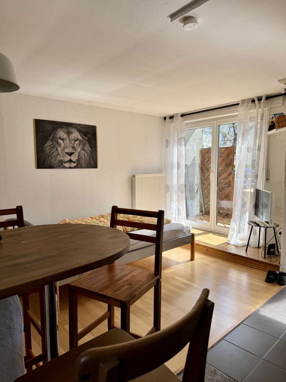 Wohn/ Schlafbereich Etagenwohnung Stuttgart