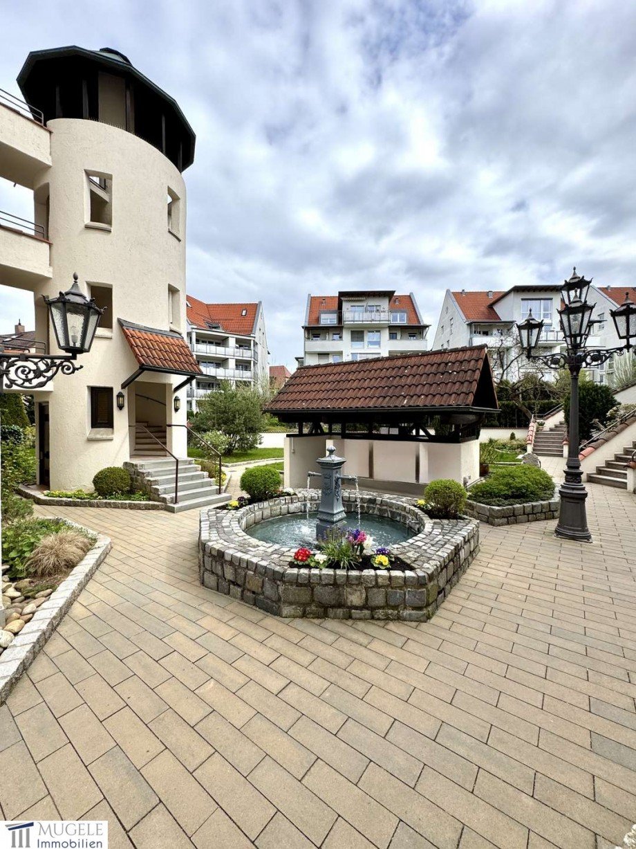 Eingangsbereich/Innenhof Etagenwohnung Sindelfingen
