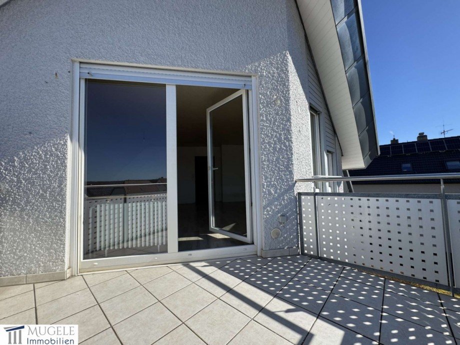 Balkon DG Maisonettewohnung G�rtringen