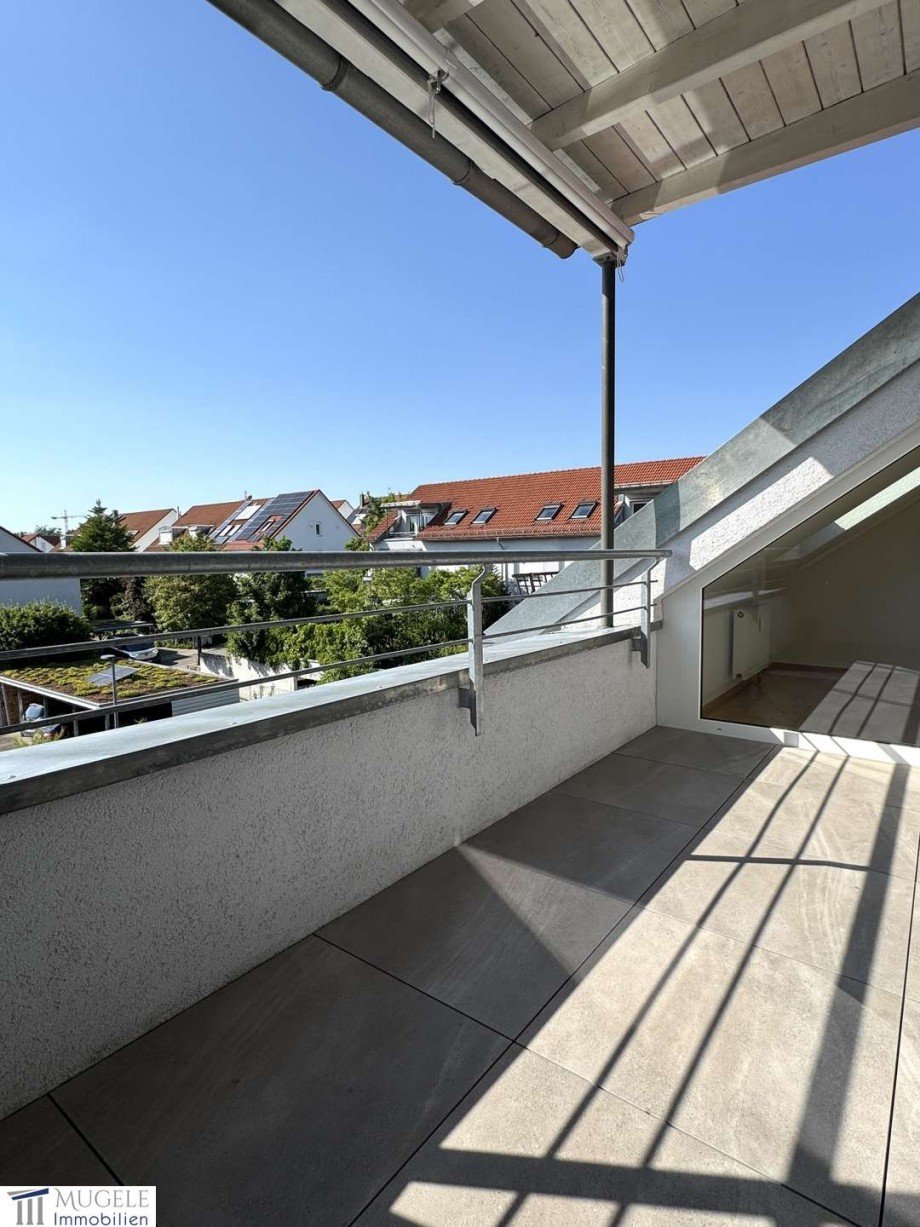 Loggia Dachgeschosswohnung Renningen